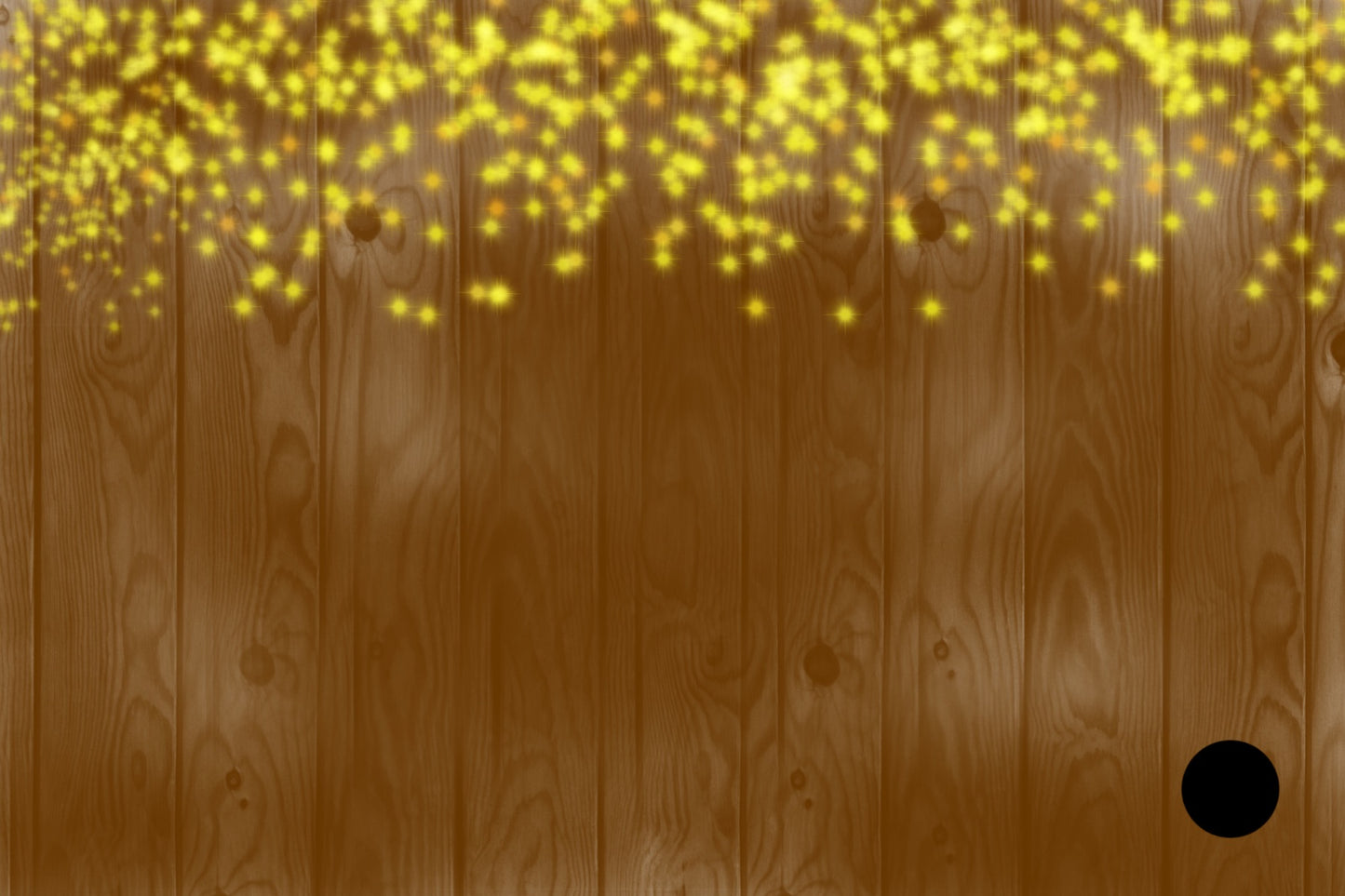 Wood with Fairy Lights Downloadable Image